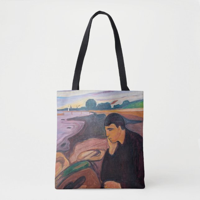 Edvard Munch - Melancholy 1894 Tote Bag (Front)