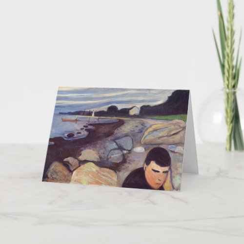 Edvard Munch _ Melancholy Card