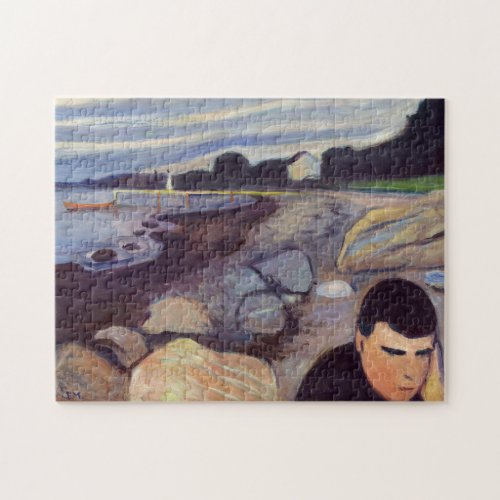 Edvard Munch _ Melancholy Jigsaw Puzzle