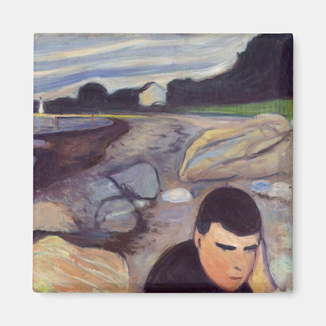 Edvard Munch - Melancholy Magnet (Front)