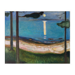 Edvard Munch - Moonlight Acrylic Print