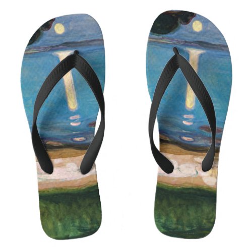 Edvard Munch _ Moonlight Flip Flops