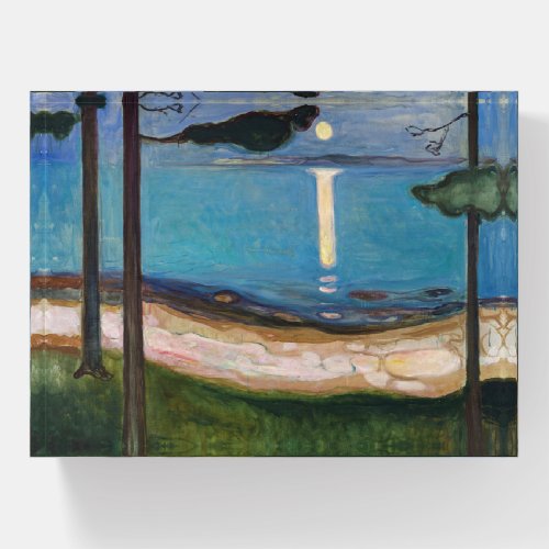 Edvard Munch _ Moonlight Paperweight