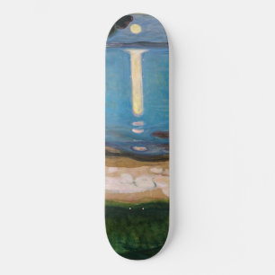 Edvard Munch - Moonlight Skateboard
