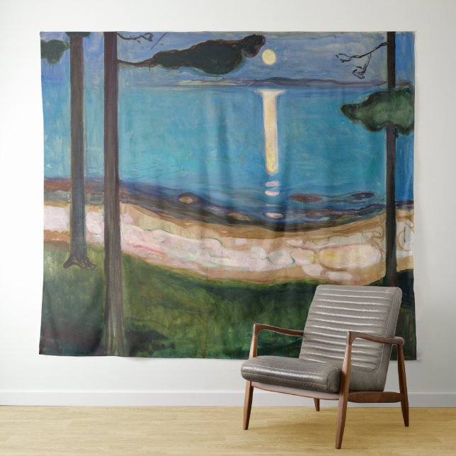 Edvard Munch - Moonlight Tapestry (In Situ (Horizontal))
