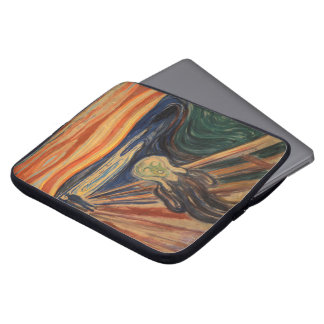 Edvard Munch Painting The Scream (Skrik) 1910 Laptop Sleeve