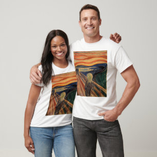 Edvard Munch Painting The Scream (Skrik) 1910 T-Shirt
