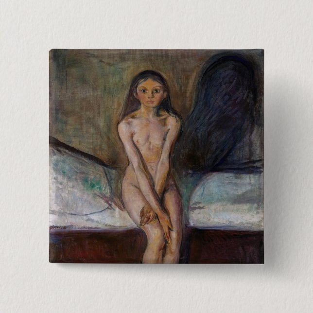 Edvard Munch - Puberty Button (Front)