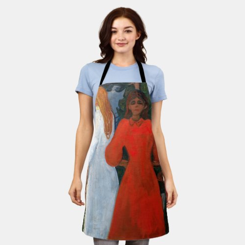 Edvard Munch _ Red and White Apron