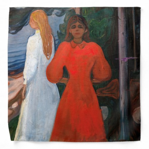 Edvard Munch _ Red and White Bandana