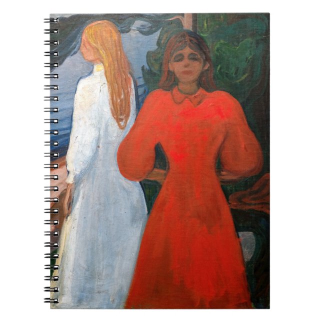 Edvard Munch - Red and White Notebook (Front)
