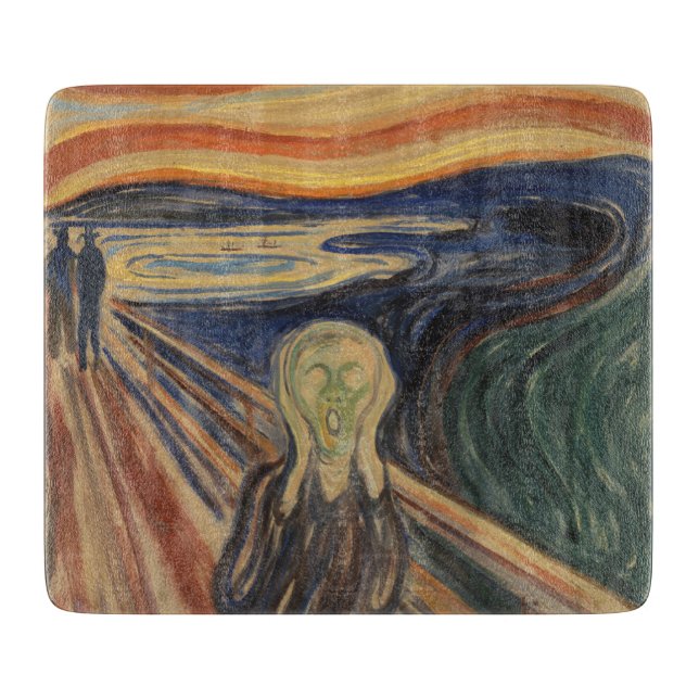 Edvard Munch’s The Scream Cutting Board (Front)