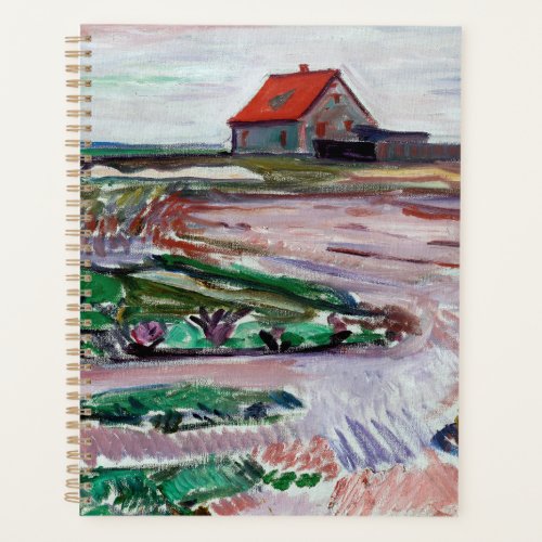 Edvard Munch _ Seashore Landscape near Lubeck Planner