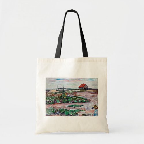 Edvard Munch _ Seashore Landscape near Lubeck Tote Bag