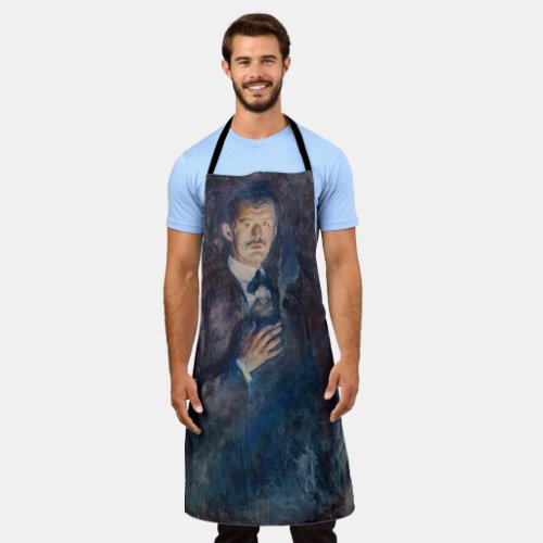 Edvard Munch _ Self_Portrait with Cigarette Apron