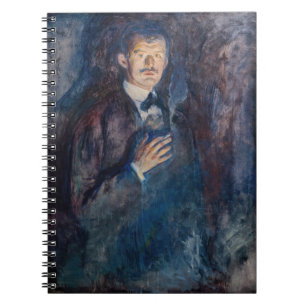 Edvard Munch - Self-Portrait with Cigarette Notebook