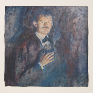 Edvard Munch - Self-Portrait with Cigarette Scarf