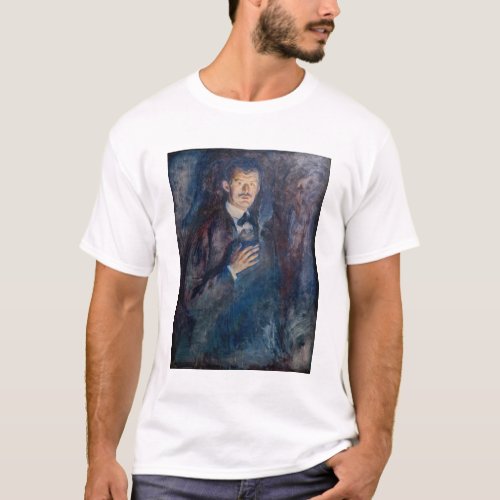 Edvard Munch _ Self_Portrait with Cigarette T_Shirt