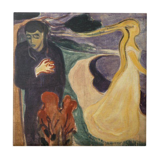 Edvard Munch - Separation Ceramic Tile (Front)