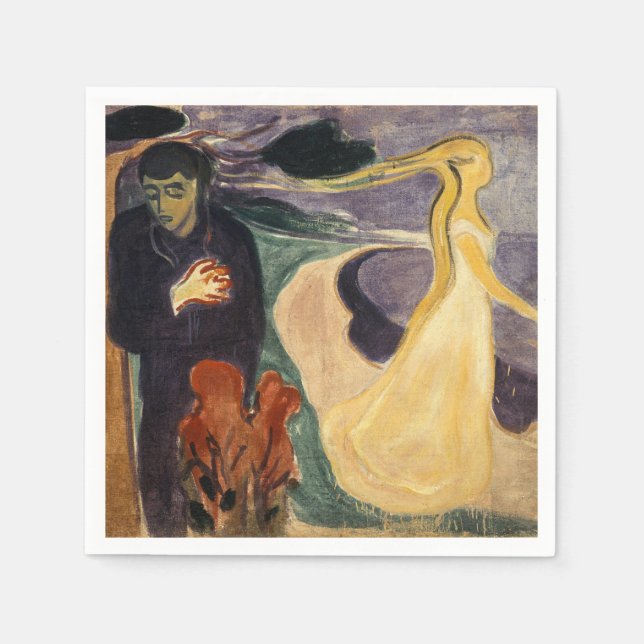 Edvard Munch - Separation Napkins (Front)