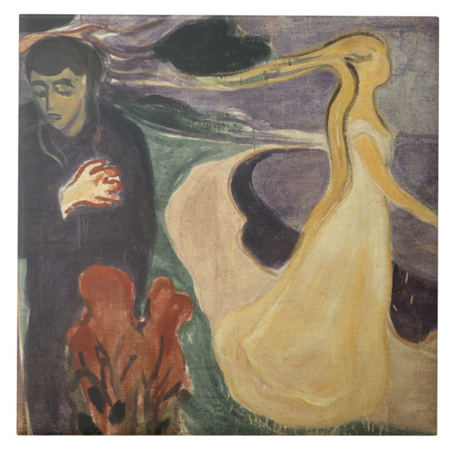 Edvard Munch - Separation Tile (Front)