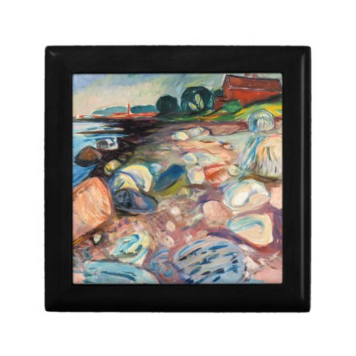 Edvard Munch _ Shore with Red House Gift Box