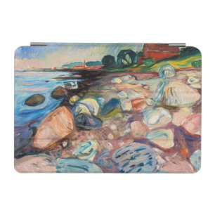 Edvard Munch - Shore with Red House iPad Mini Cover