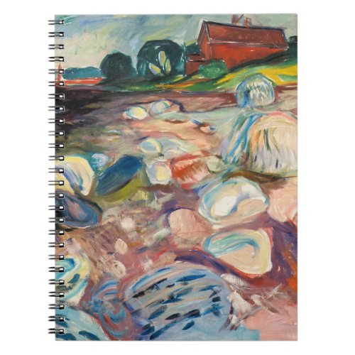 Edvard Munch _ Shore with Red House Notebook