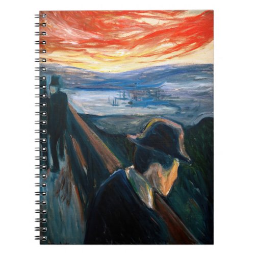 Edvard Munch _ Sick Mood at Sunset Despair 1892 Notebook