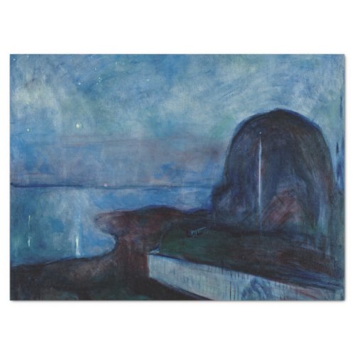 Edvard Munch _ Starry Night 1893 Tissue Paper