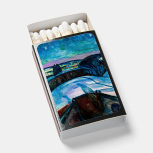 Edvard Munch - Starry Night 1922 Matchboxes