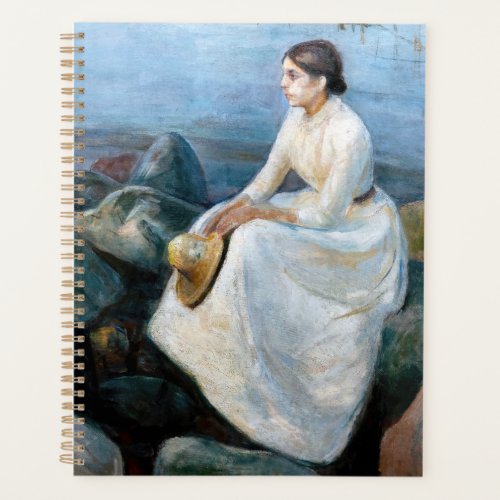 Edvard Munch _ Summer Night Inger on the Beach Planner