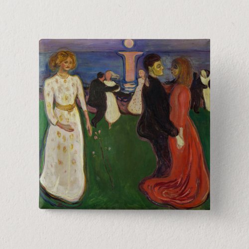 Edvard Munch _ The Dance of Life Button