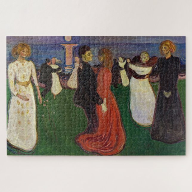 Edvard Munch - The Dance of Life Jigsaw Puzzle (Horizontal)