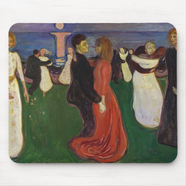 Edvard Munch - The Dance of Life Mouse Pad (Front)