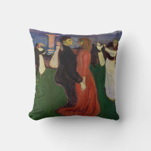Edvard Munch - The Dance of Life Throw Pillow