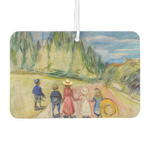 Edvard Munch - The Fairytale Forest Air Freshener
