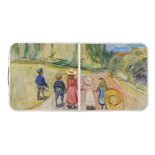 Edvard Munch _ The Fairytale Forest Beer Pong Table