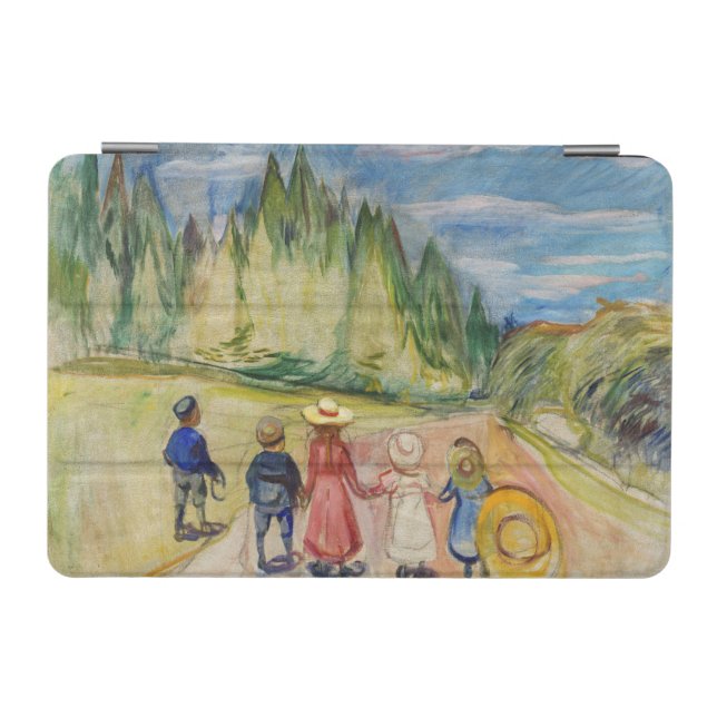 Edvard Munch - The Fairytale Forest iPad Mini Cover (Horizontal)