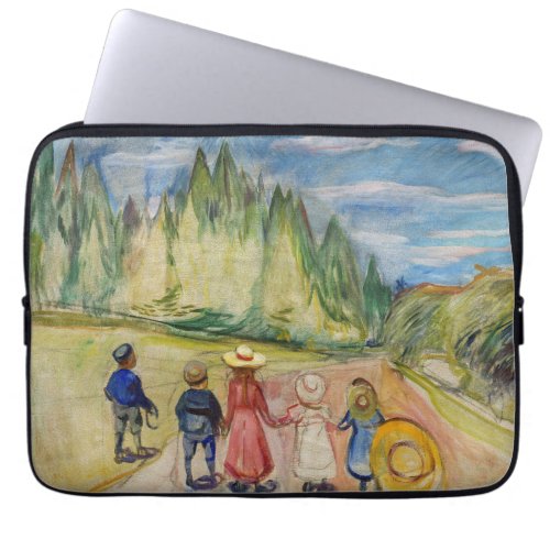 Edvard Munch _ The Fairytale Forest Laptop Sleeve