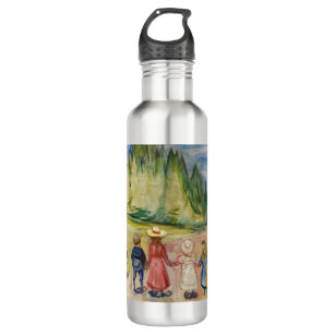 Edvard Munch - The Fairytale Forest Stainless Steel Water Bottle