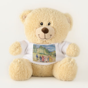 Edvard Munch - The Fairytale Forest Teddy Bear