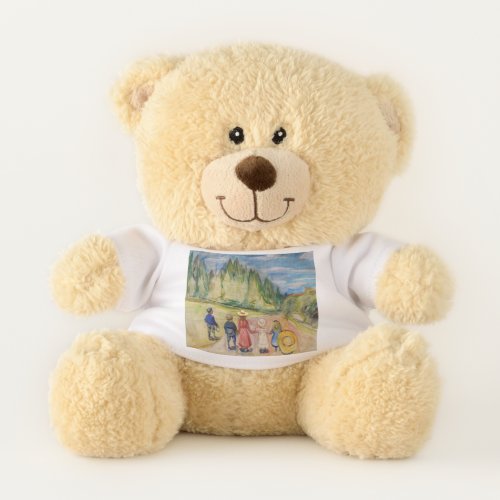 Edvard Munch _ The Fairytale Forest Teddy Bear