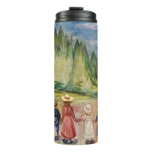 Edvard Munch _ The Fairytale Forest Thermal Tumbler