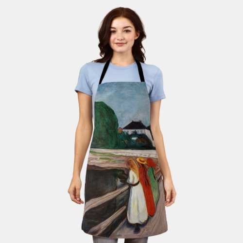 Edvard Munch _ The Girls on the Bridge Apron