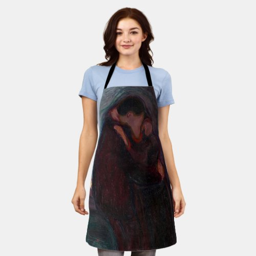 Edvard Munch _ The Kiss Apron