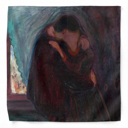 Edvard Munch _ The Kiss Bandana