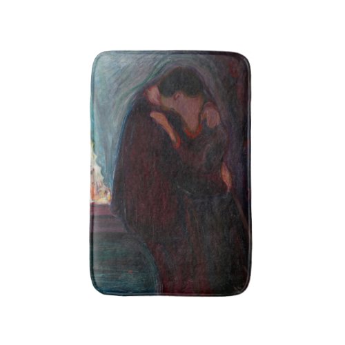 Edvard Munch _ The Kiss Bath Mat