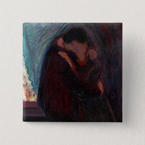 Edvard Munch _ The Kiss Button