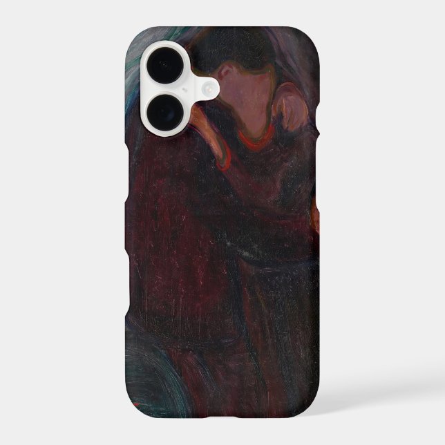 Edvard Munch - The Kiss Case-Mate iPhone Case (Back)